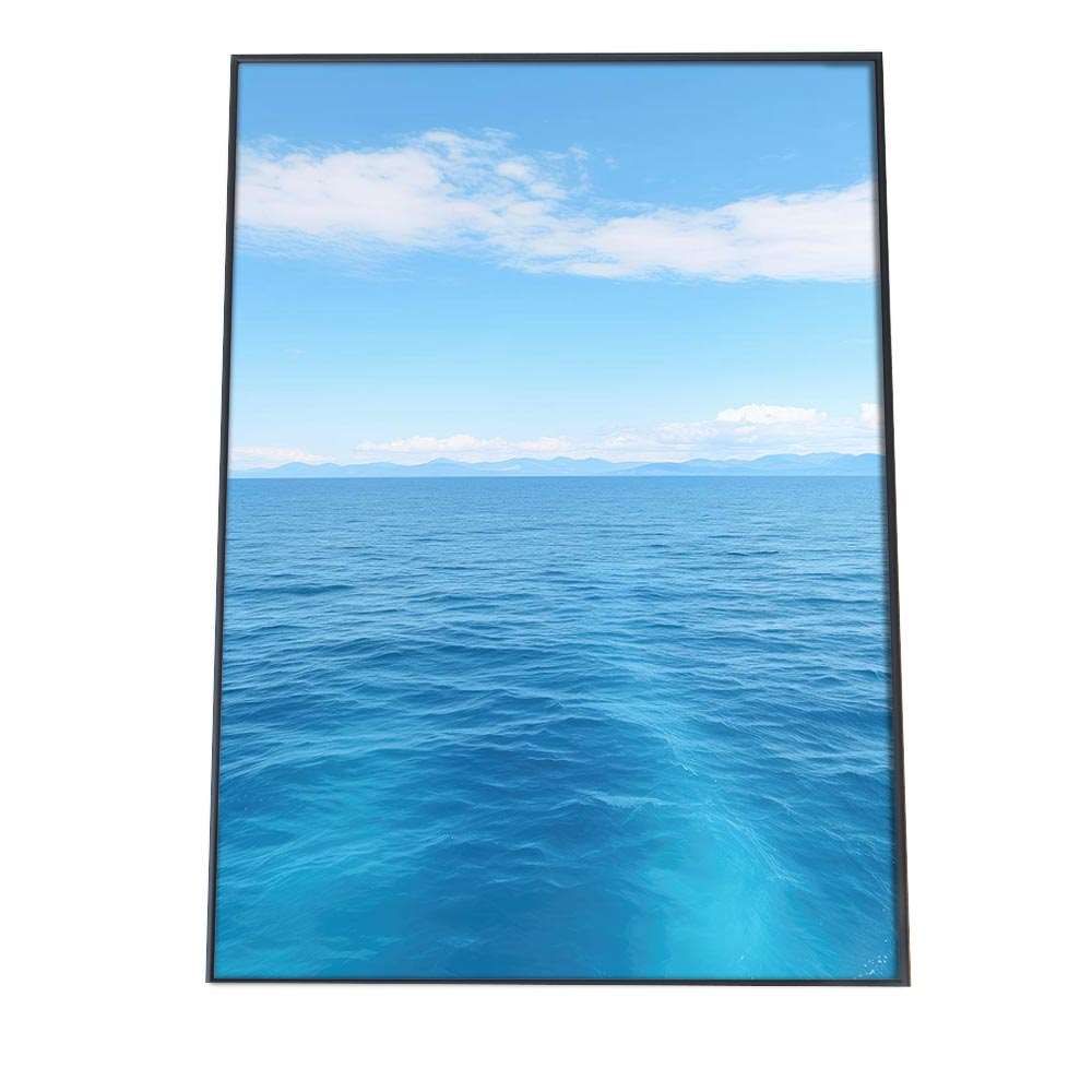 B 約73 x 103 cm si poster 1212 ポスター サーフ系 海 ブルー さわやか 海岸 ヤシの木 空 インテリア おしゃれ ファッション フォト オシャレ モダン