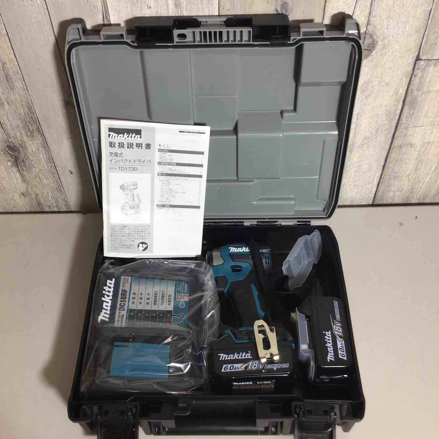 未使用品】マキタmakita コードレス インパクトドライバー TD173DRGX 