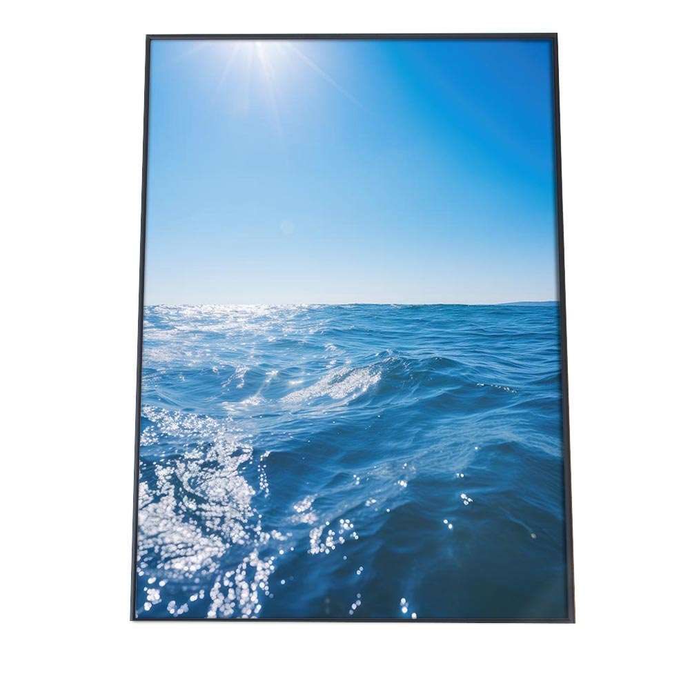 A 約84 x 119 cm si poster 1215 ポスター サーフ系 海 ブルー さわやか 海岸 ヤシの木 空 インテリア おしゃれ ファッション フォト オシャレ モダン