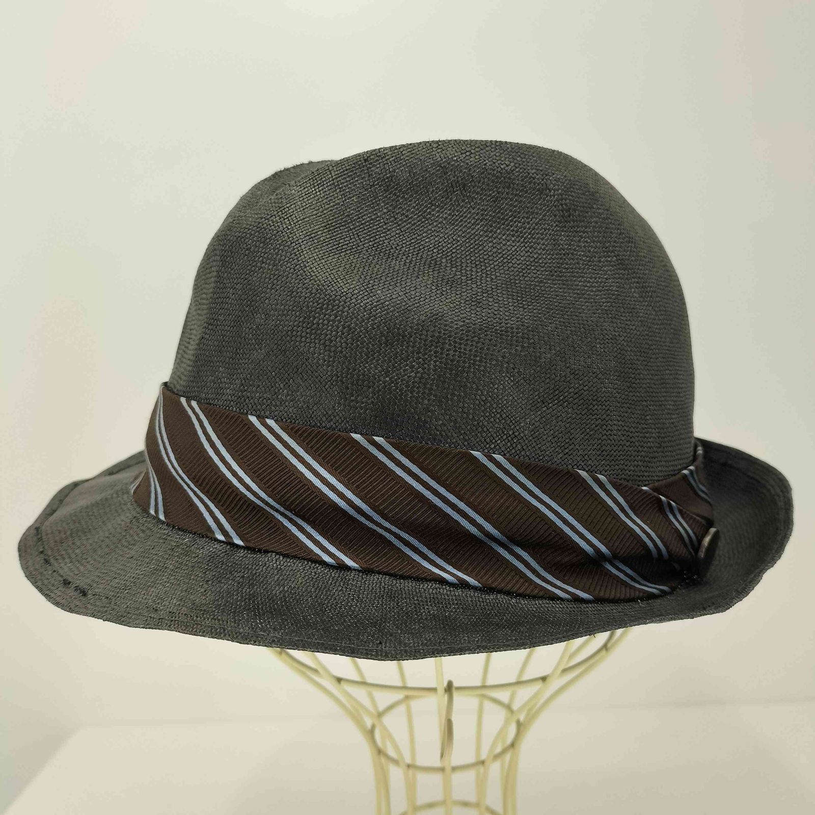 ボルサリーノ Borsalino ストローハット メンズ 59 - メルカリ