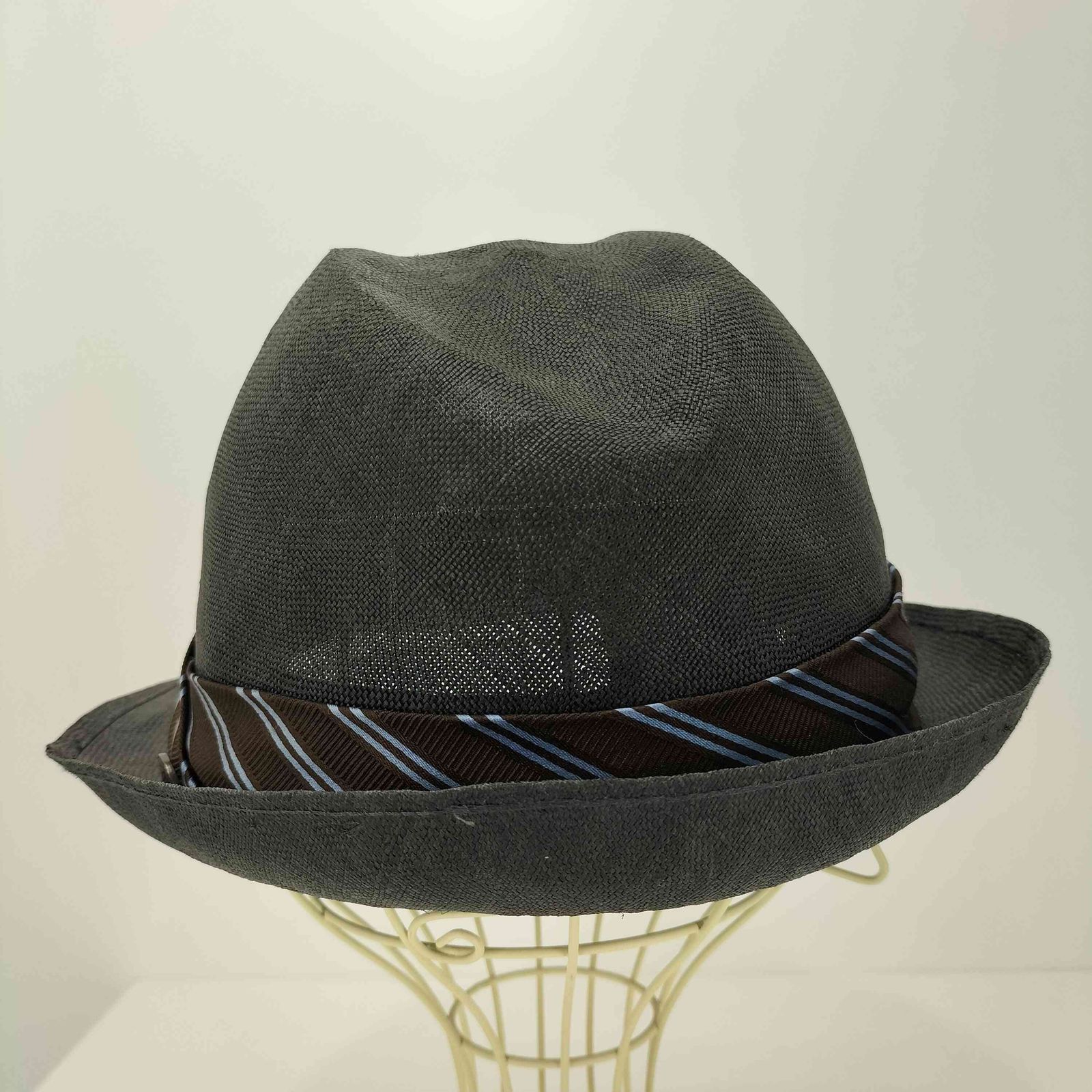 ボルサリーノ Borsalino ストローハット メンズ 59 - メルカリ
