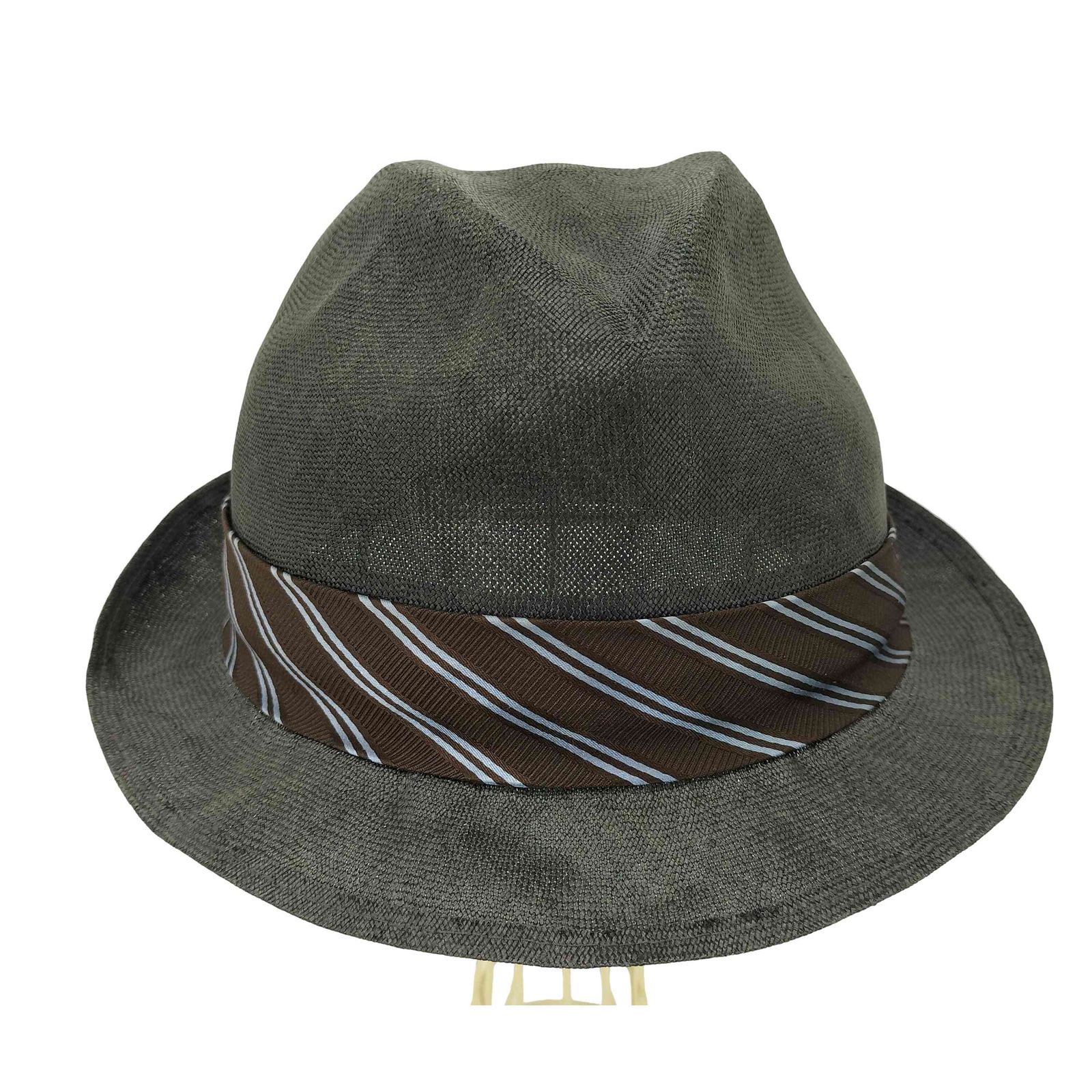 ボルサリーノ Borsalino ストローハット メンズ 59 - メルカリ