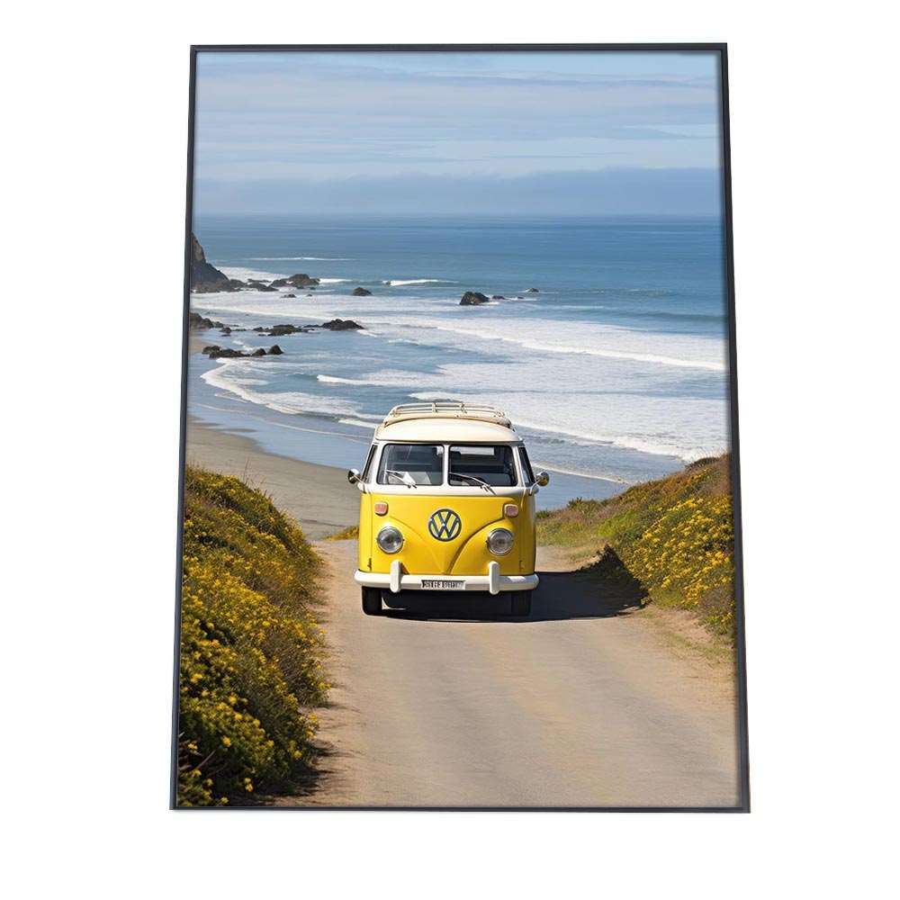 B 約73 x 103 cm si poster 1226 ポスター サーフ系 海 ブルー さわやか 海岸 ヤシの木 空 インテリア おしゃれ ファッション フォト オシャレ モダン