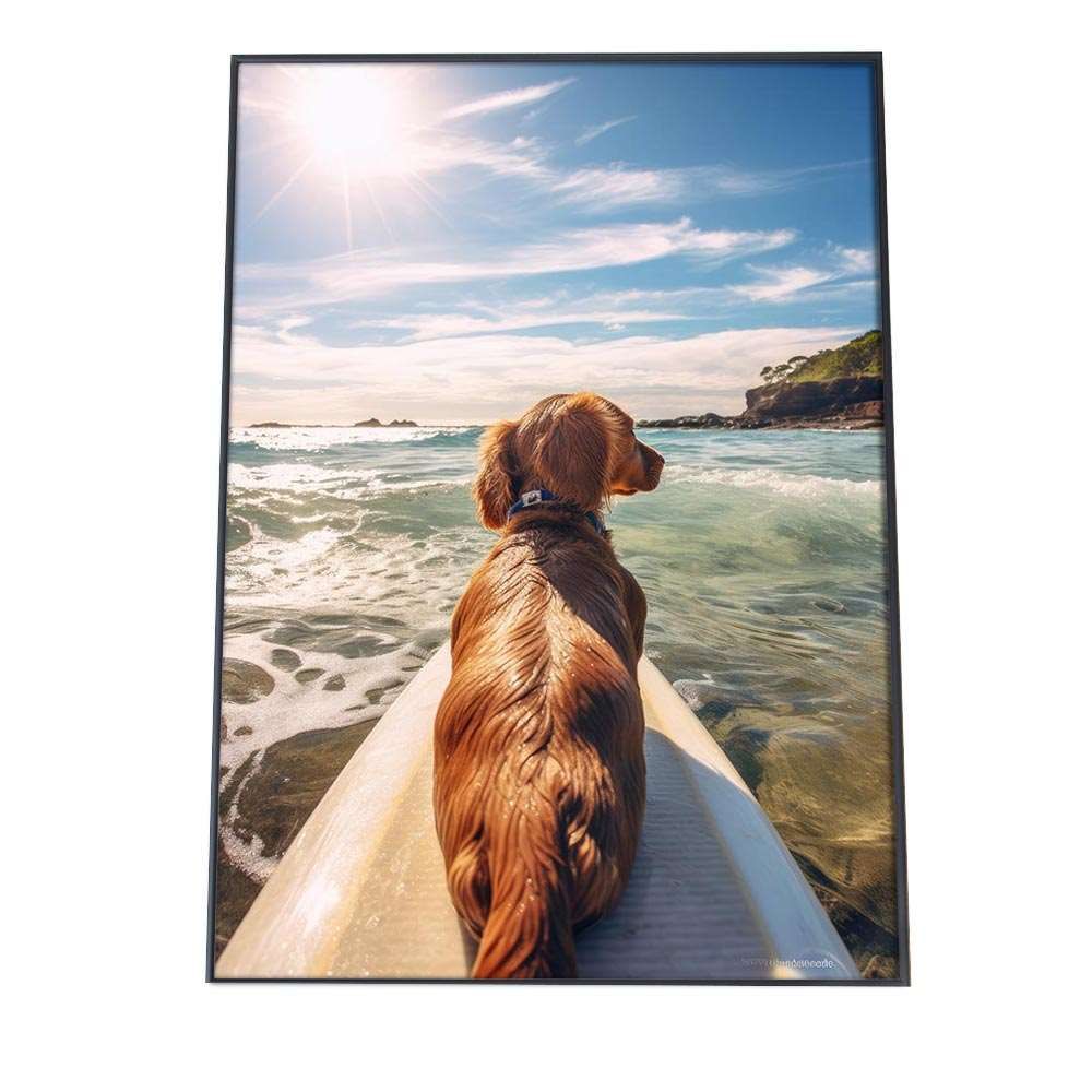 A 約59 x 84 cm si poster 1230 ポスター サーフ系 海 ブルー さわやか 海岸 ヤシの木 空 インテリア おしゃれ ファッション フォト オシャレ モダン