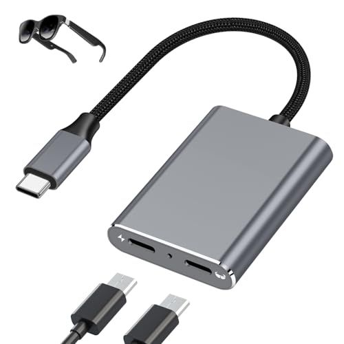 XREAL Hub/パワー＆プレイ アダプター/XREAL Air 2 Pro ARグラスを使い