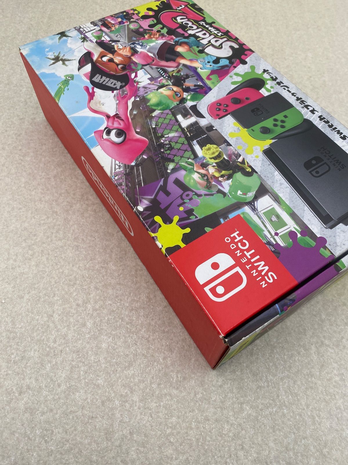 ◇Nintendo Switch スプラトゥーン2セット （HAC－S－KACEA） ジャンク