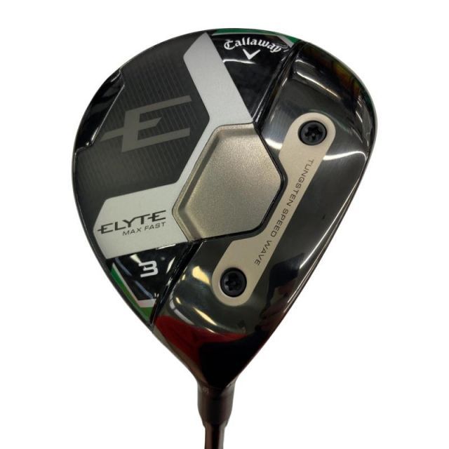 キャロウェイ ELYTE MAX FAST 3 W フェアウェイウッド FW LIN Q GREEN 40 for CW フレックスR メンズ 男性用 右利き 右用 Bランク ゴルフクラブ