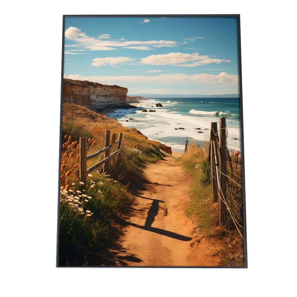 B 約51 x 73 cm si poster 1328 コースタル インテリア 海のポスター オーシャン シーデザイン 海辺 おしゃれ 常夏 南国 部屋 サーフ系 サーフィン