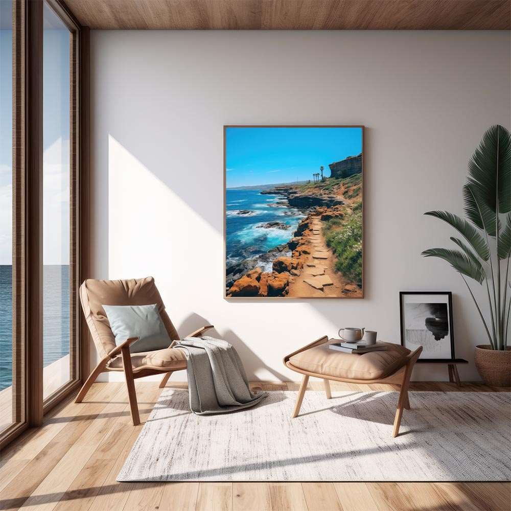 B4サイズ（約25x36cm）】【si-poster-1340】コースタル インテリア 海