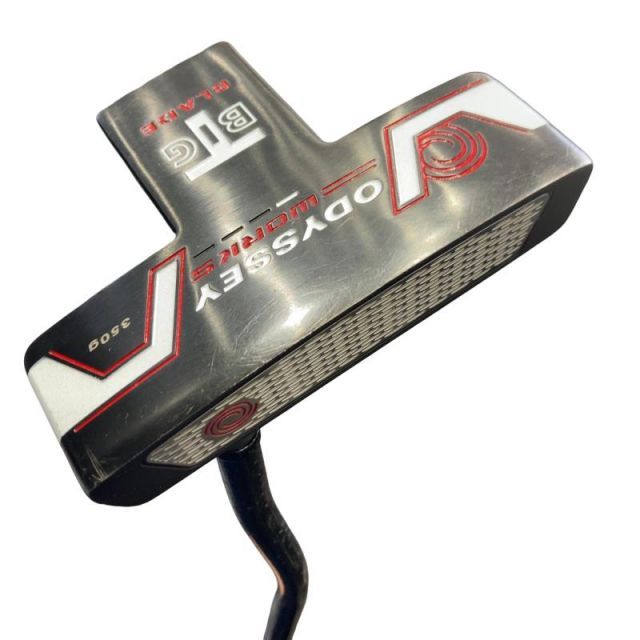 オデッセイ WORKS BIG T BLADE 35インチ パター PT スチール フレックスその他 メンズ 男性用 右利き 右用 Dランク ゴルフクラブ
