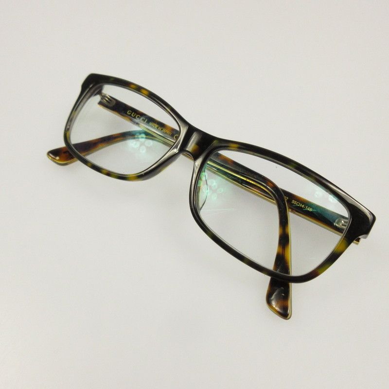 GUCCI グッチ メガネ ｻｲｽﾞ 55 14 度入り ブラック 135