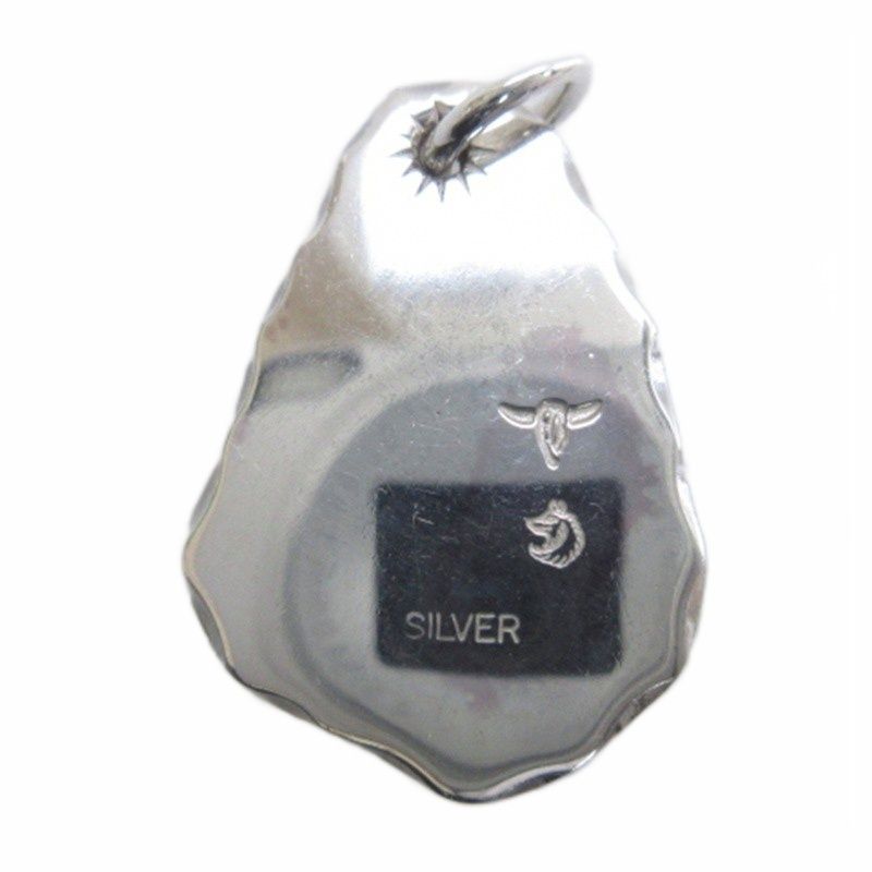 タディ&キング TADY&KING ターコイズ ネックレス トップ たたき 銀縄