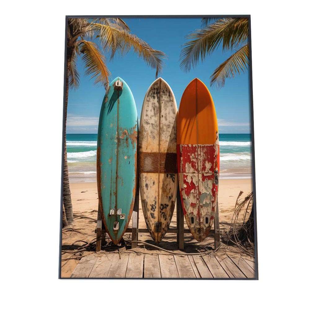 B 約51 x 73 cm si poster 1361 コースタル インテリア 海のポスター オーシャン シーデザイン 海辺 おしゃれ 常夏 南国 部屋 サーフ系 サーフィン