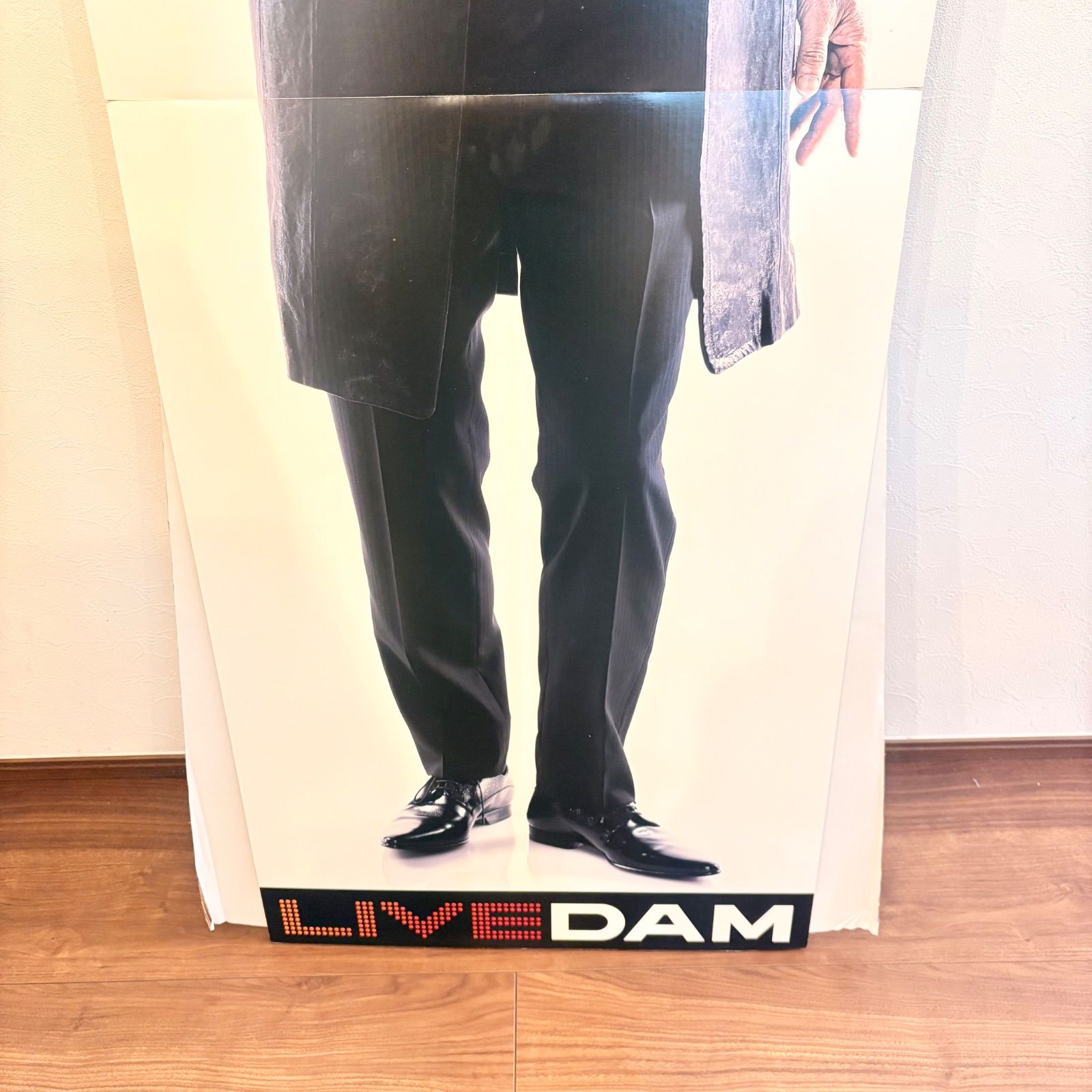 レア・希少】矢沢永吉 カラオケ LIVE DAM 販促用 非売品 等身大パネル