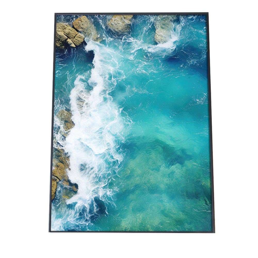 【A1サイズ（約59x84cm）】【si-poster-1415】コースタル インテリア 海のポスター オーシャン シーデザイン 海辺 インテリア おしゃれ 常夏 南国 部屋 サーフ系 サーフィン