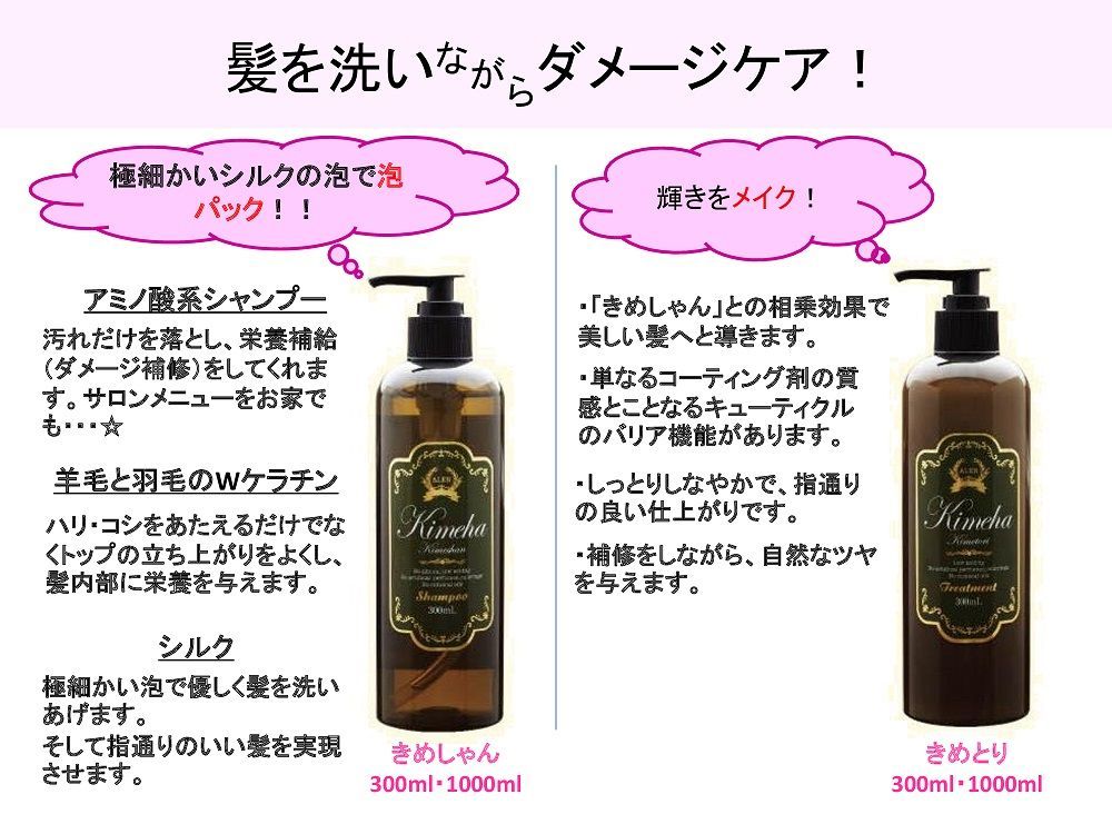 3セット】【アウトレット】Kimeha キメハ きめとり ヘアトリートメント