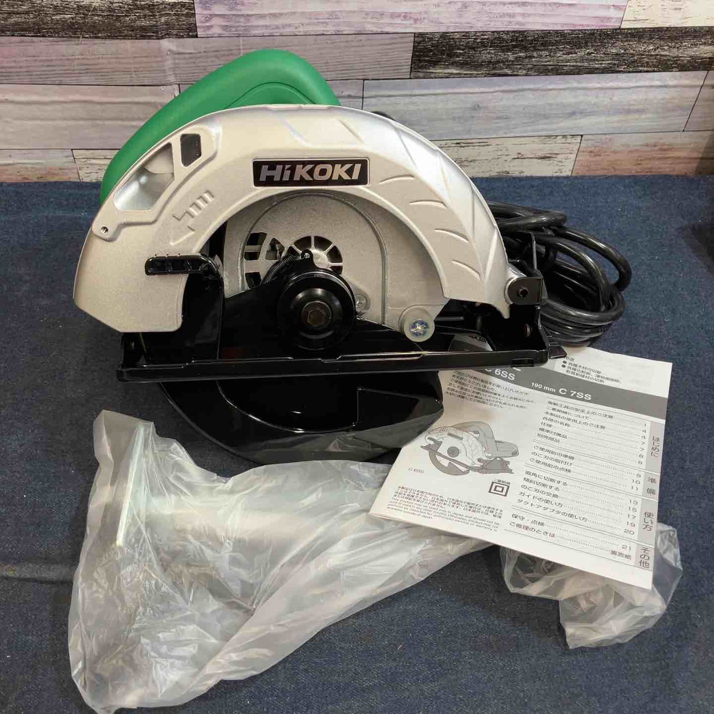 ハイコーキ HIKOKI 旧 日立工機 丸のこ C 6 SS