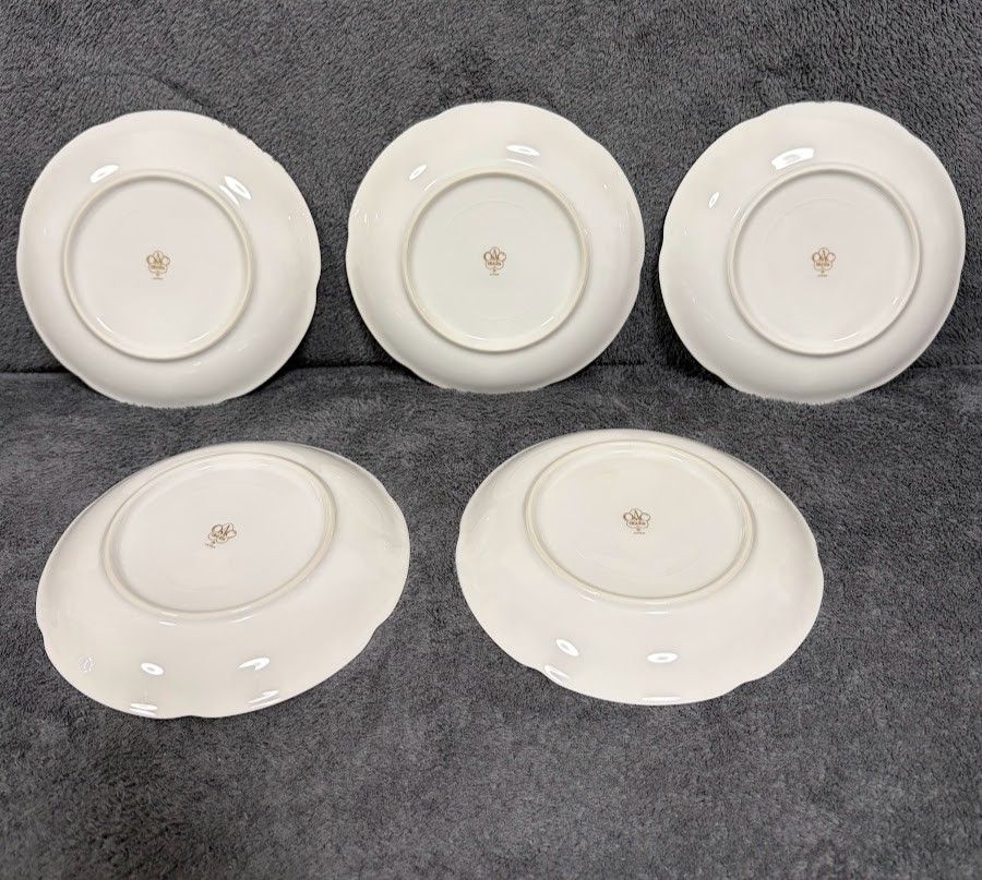 ☆ 大倉陶園 ブルーローズ 15cm 銘々皿 小皿 5枚セット - メルカリ