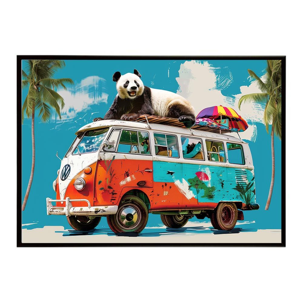 A0サイズ（約84x119cm）】【si-poster-1468】パンダ panda アニマル