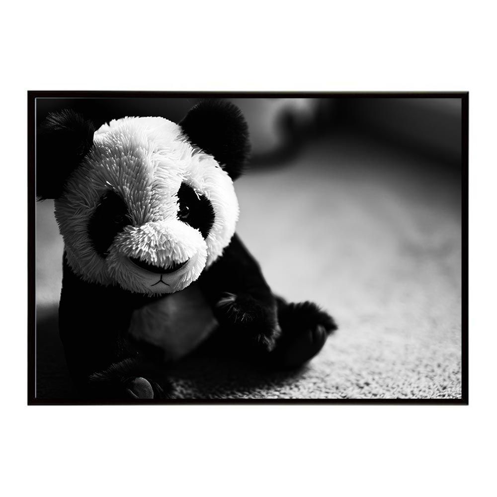 B 約51 x 73 cm si poster 1474 パンダ panda アニマル ポスター 動物 可愛い イラスト 子供部屋 ポップ インテリア おしゃれ プリントポスター フォト オシャレ アート モダン シンプル お洒落 特大 大きい