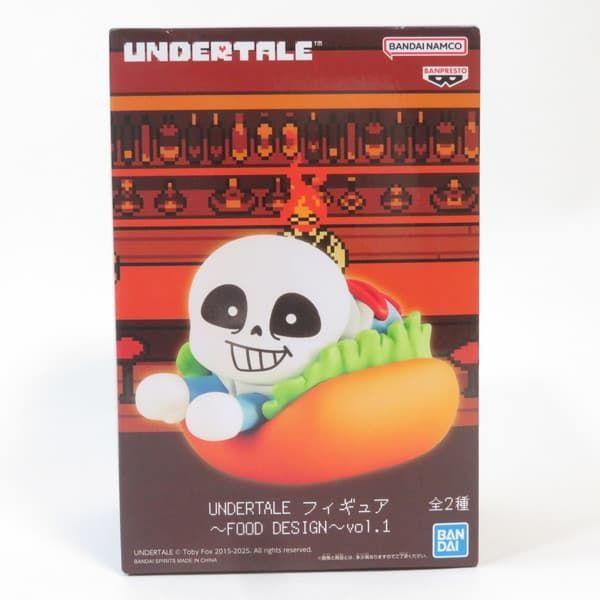 中古 未開封品 FOOD DESIGN UNDERTALE サンズ vol.1 BANDAI NAMCO