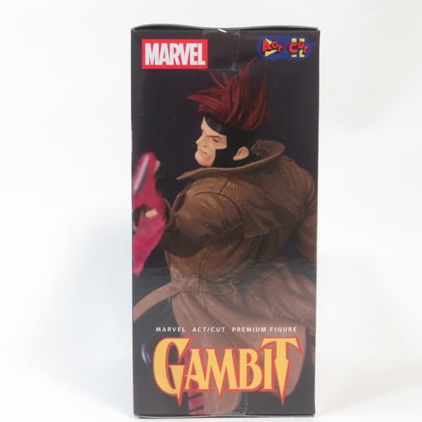 中古 未開封品 ACT/CUT プレミアムフィギュア MARVEL ガンビット SEGA