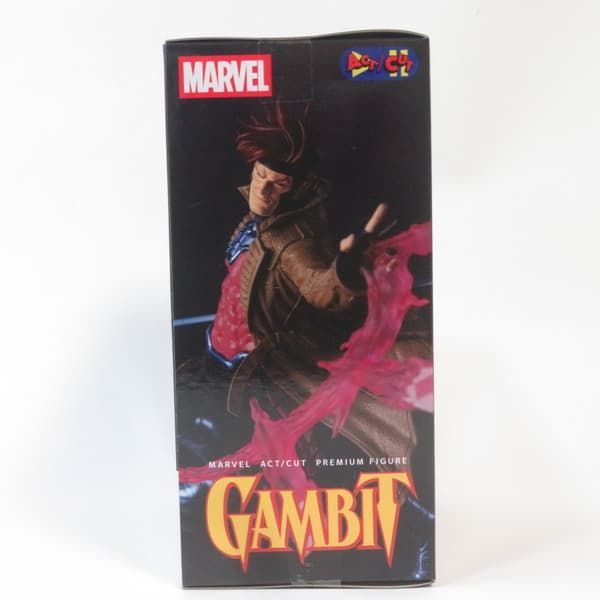 中古 未開封品 ACT/CUT プレミアムフィギュア MARVEL ガンビット SEGA