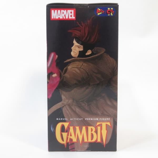 中古 未開封品 ACT/CUT プレミアムフィギュア MARVEL ガンビット SEGA