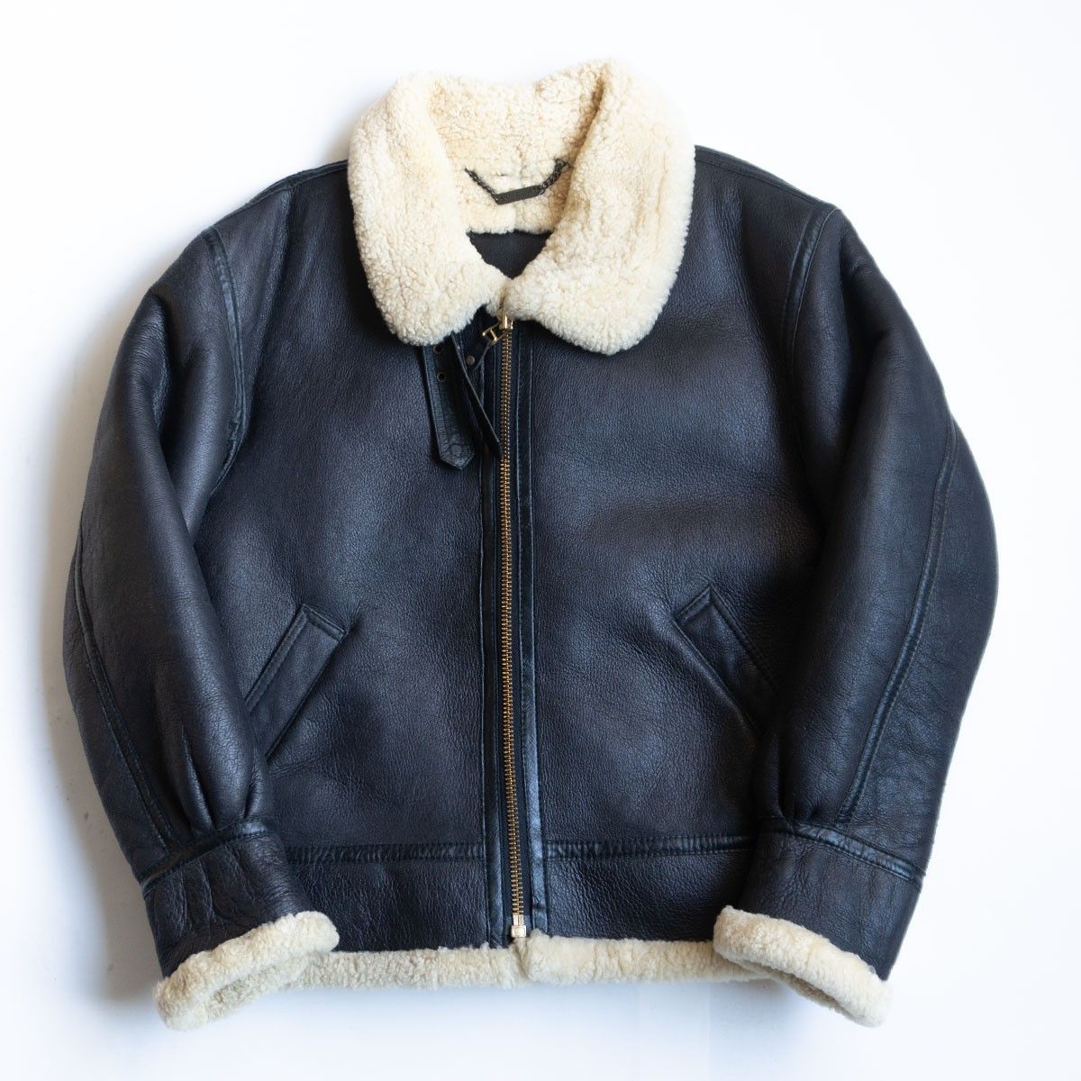 美品】WIND ARMOR【B-3 ムートンボンバージャケット】ブラック