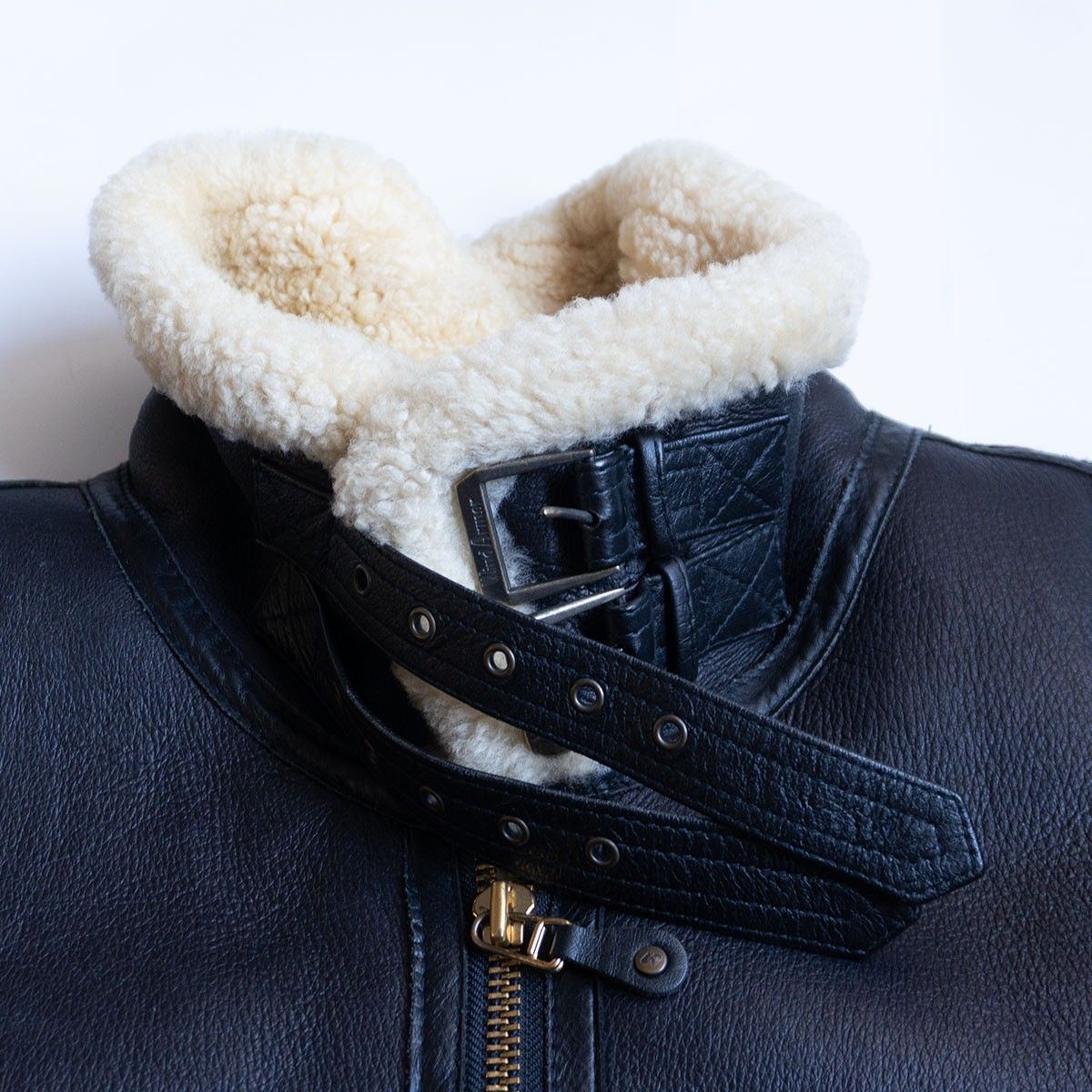 美品】WIND ARMOR【B-3 ムートンボンバージャケット】ブラック