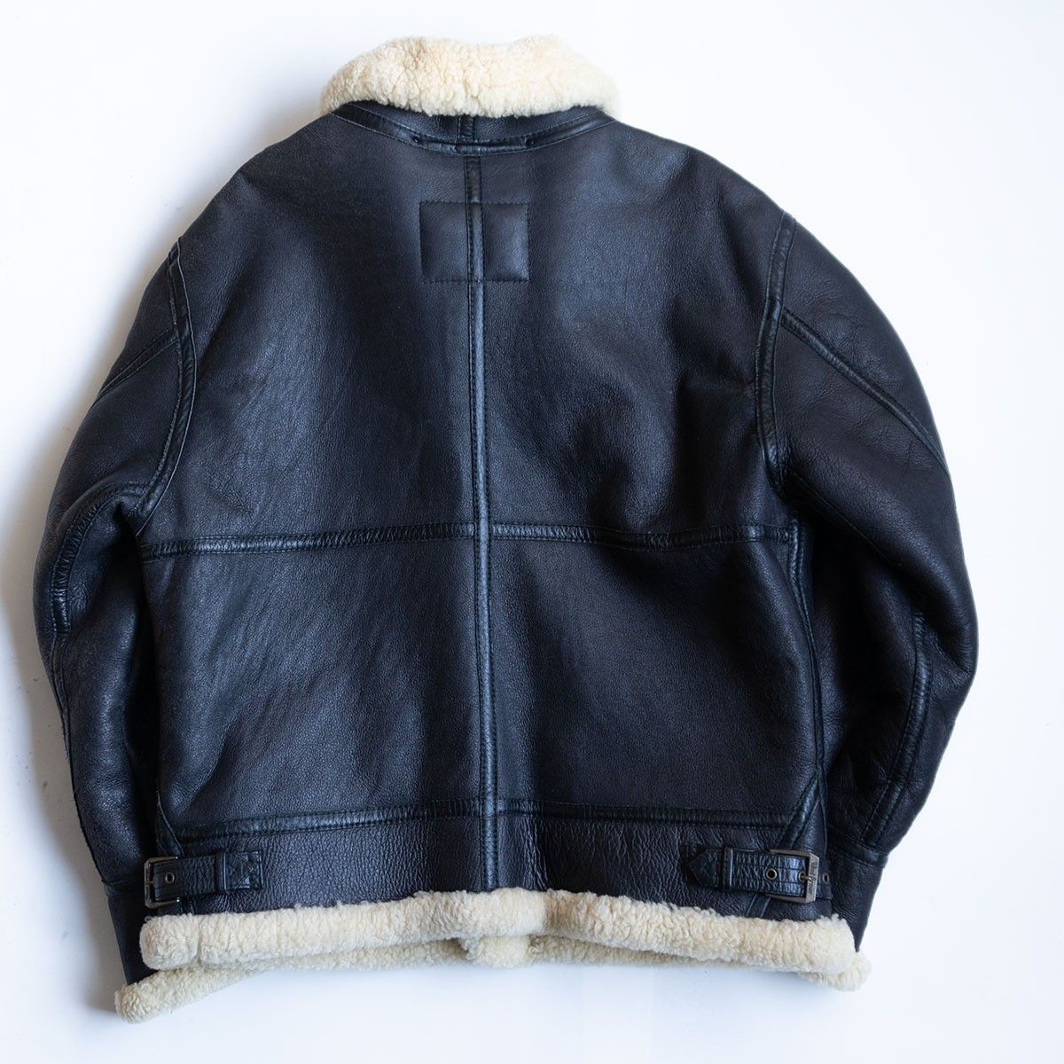 美品】WIND ARMOR【B-3 ムートンボンバージャケット】ブラック