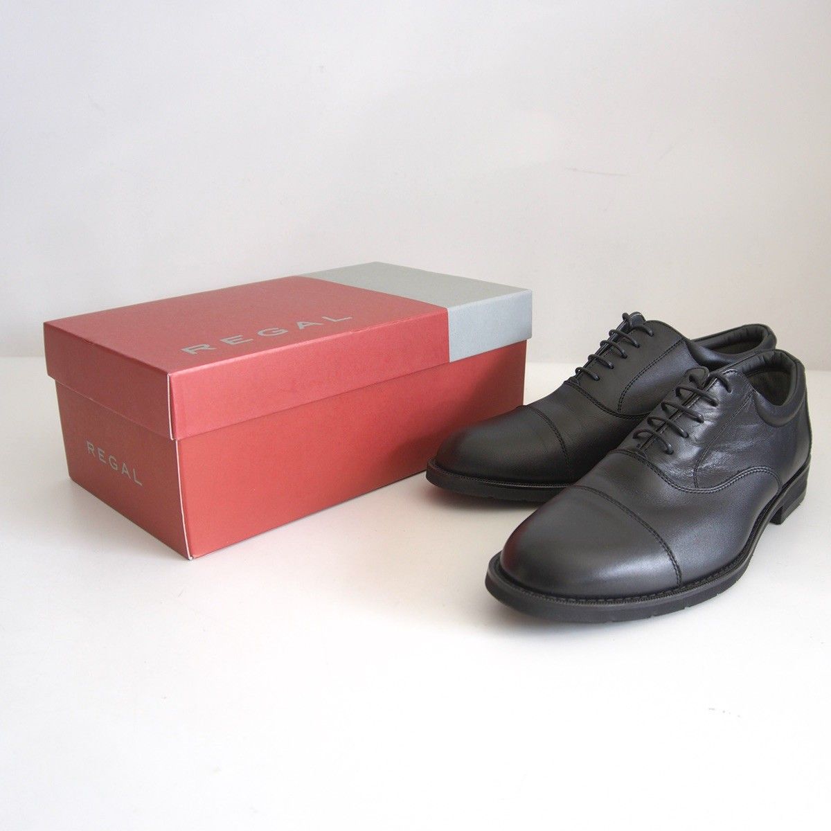 試着のみ美品】REGAL【GORE-TEXモデル/32NR/ストレートチップ レザー