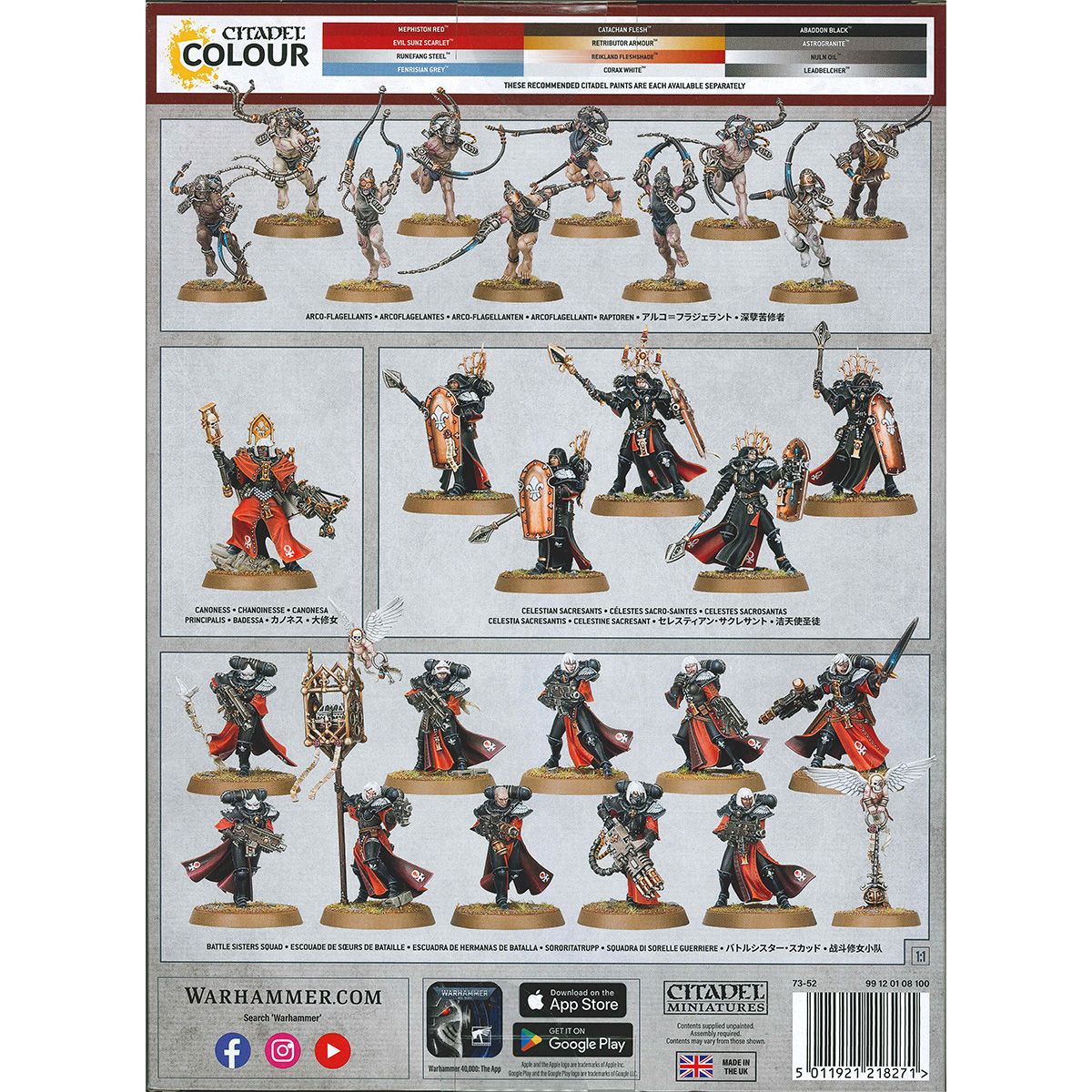 ウォーハンマー 73-521 73-52 40k コンバットパトロール：アデプタ