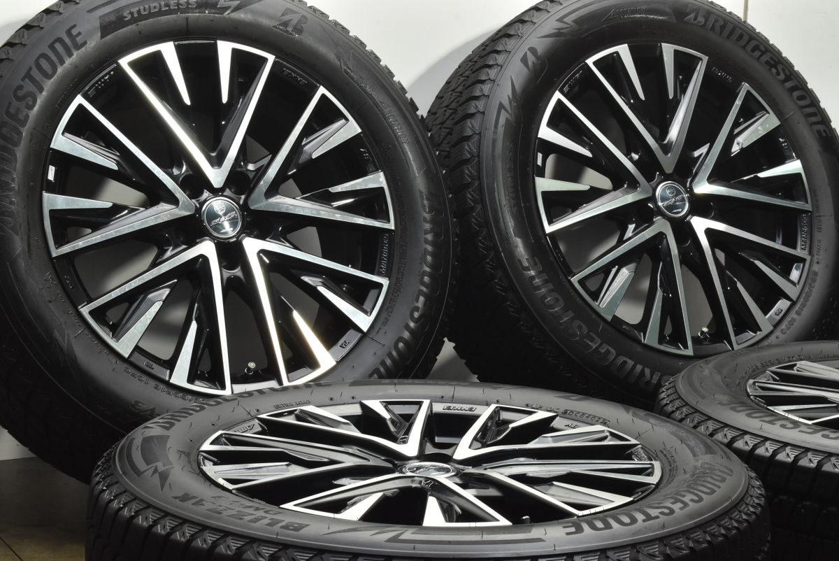 交換用に スマック 18 in 7 5 J 38 PCD 114 3 ブリヂストン ブリザック DM V 235 60 R NX RX エクストレイル CX 80