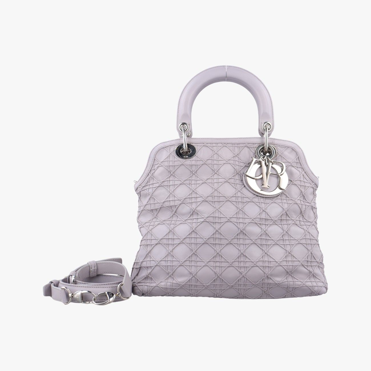 クリスチャンディオールChristian Diorグランヴィル グレー ラムスキン 05 MA 0069