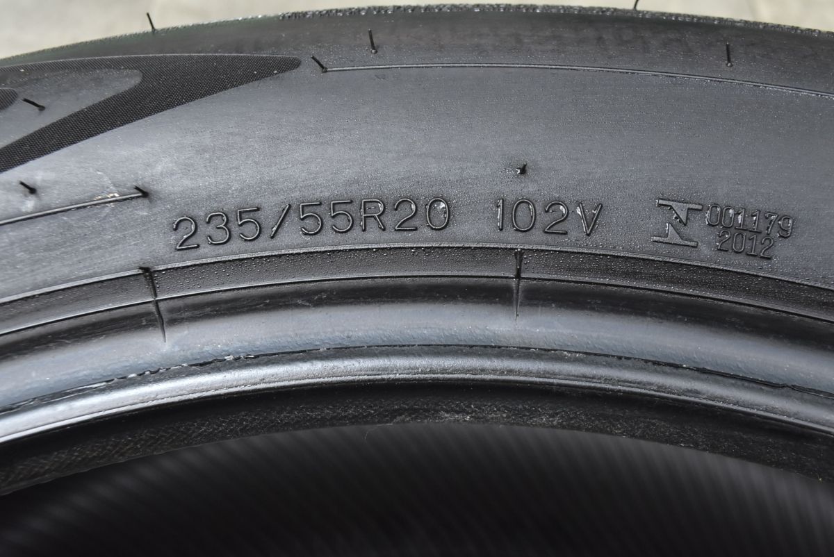  2025年製 ダンロップ SPスポーツマックス 060 235 55 R 20 4本セット レクサス RX ムラーノ 交換用に サマータイヤ タイヤのみ 20インチ サマータイヤ ノーマルタイヤ