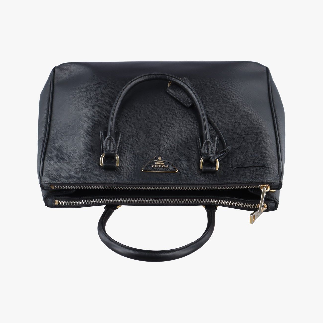 プラダPradaガレリア ブラック サフィアーノレザー 1BA274 208 - メルカリ