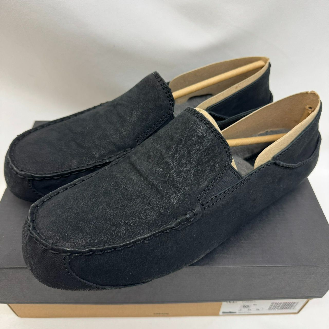 K き ♥ UGG アグ モカシン スリッポン アップショー TS ブラック 28㎝