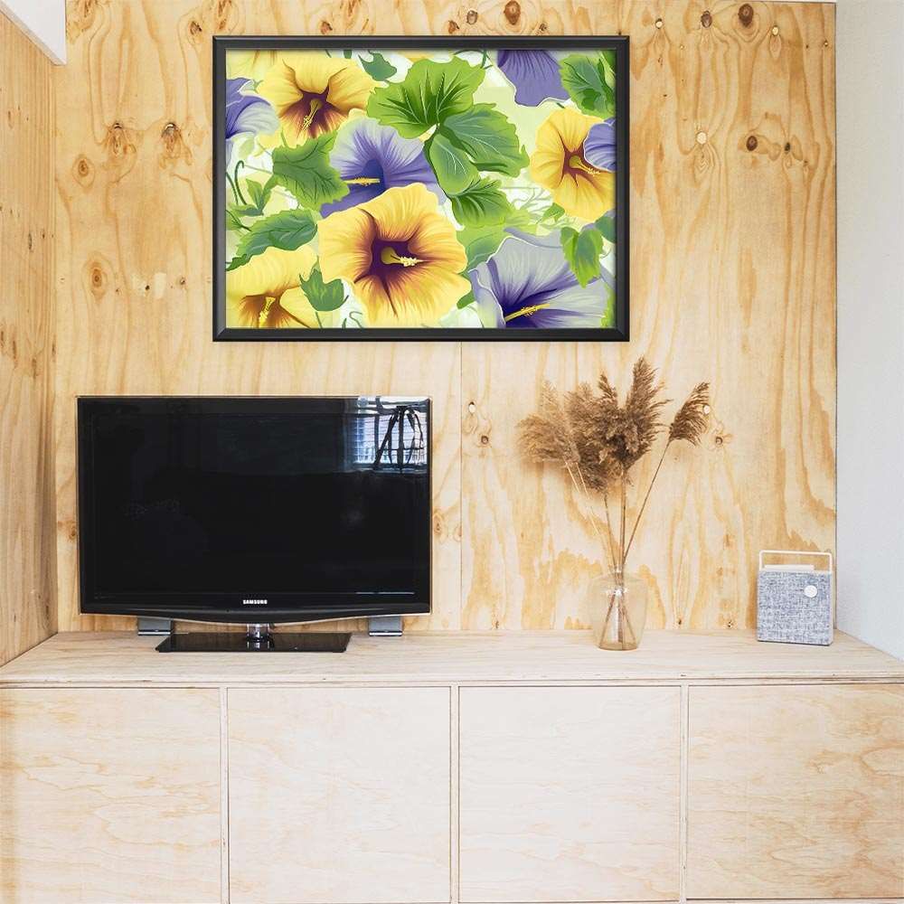 【額付】ポスター インテリア 北欧 スカビオサ ゴールド プラント A4～B2② 額付】ポスター インテリア 北欧 スカビオサ ゴールド プラント A4～B2②