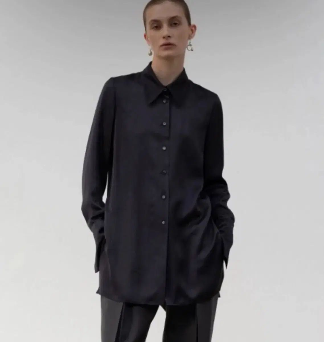 LOW CLASSIC ロウ クラシック シルク シャツ