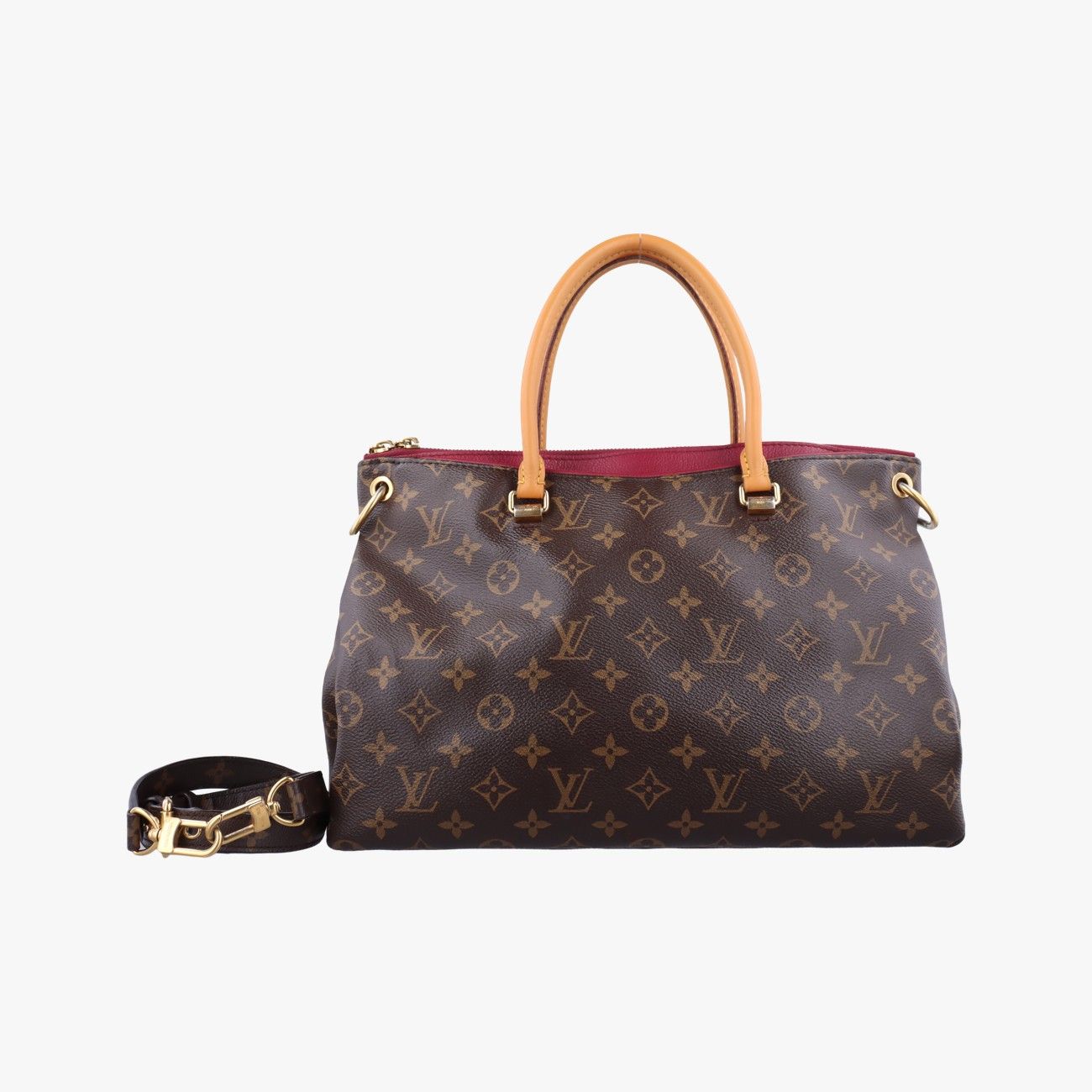 ルイヴィトンLouis Vuittonパラス モノグラム ブラウン系 スリーズ モノグラムキャンバス カーフレザー M 41175 SP 0194