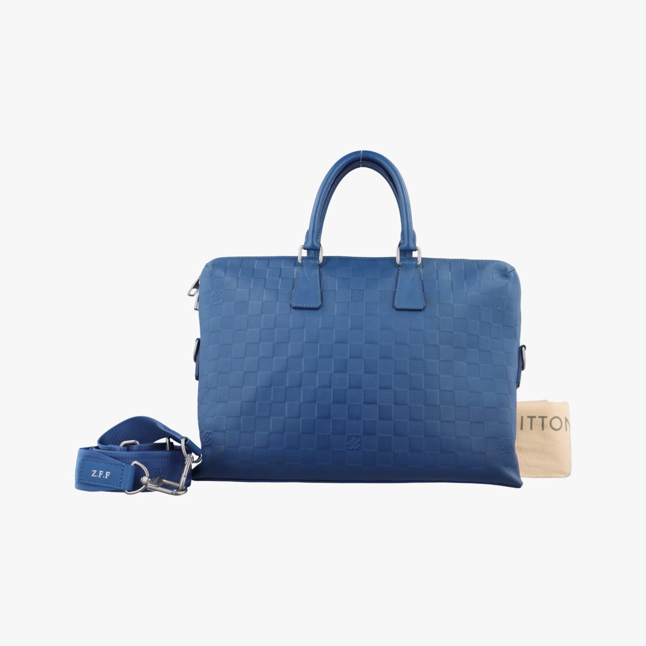 ルイヴィトンLouis VuittonPDJ ポルトドキュマンジュール ビジネス ネプテューヌ ダミエ アンフィニ N 41328 CA 4153