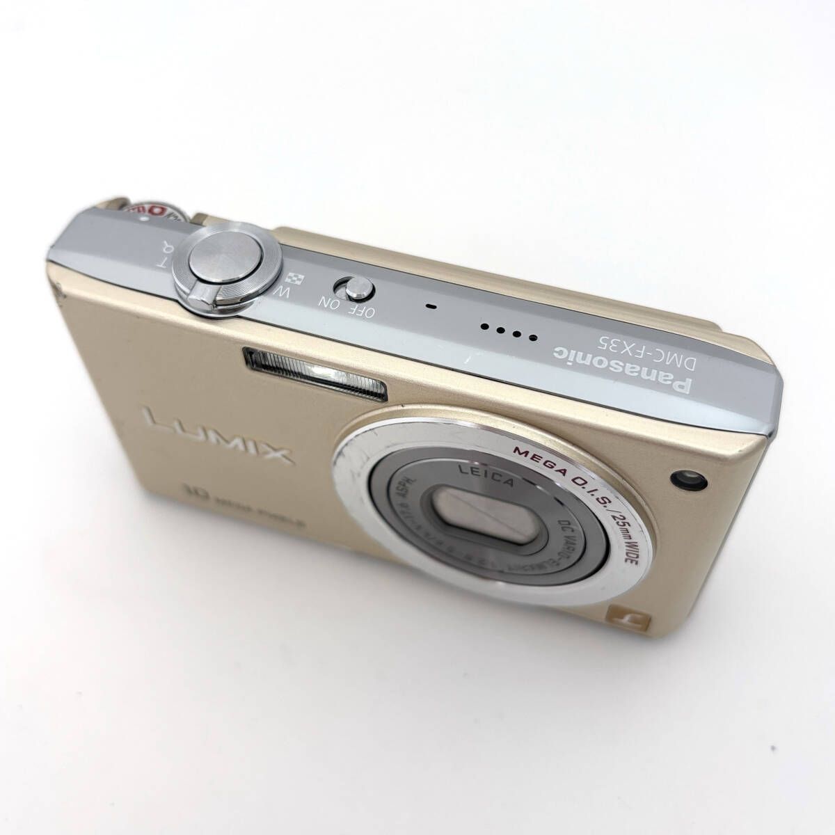 パナソニック】Panasonic LUMIX DMC-FX35 シャンパンゴールド