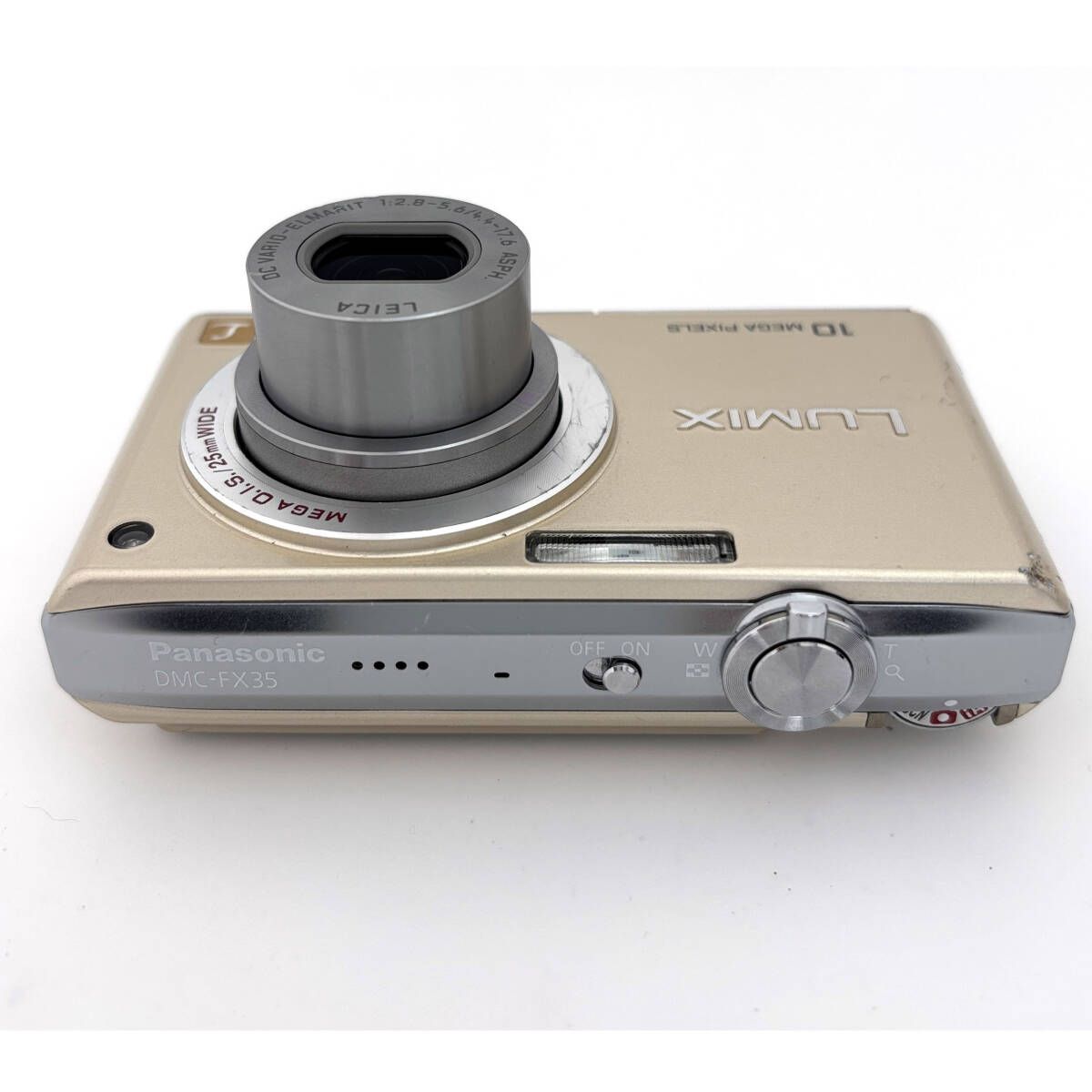パナソニック】Panasonic LUMIX DMC-FX35 シャンパンゴールド
