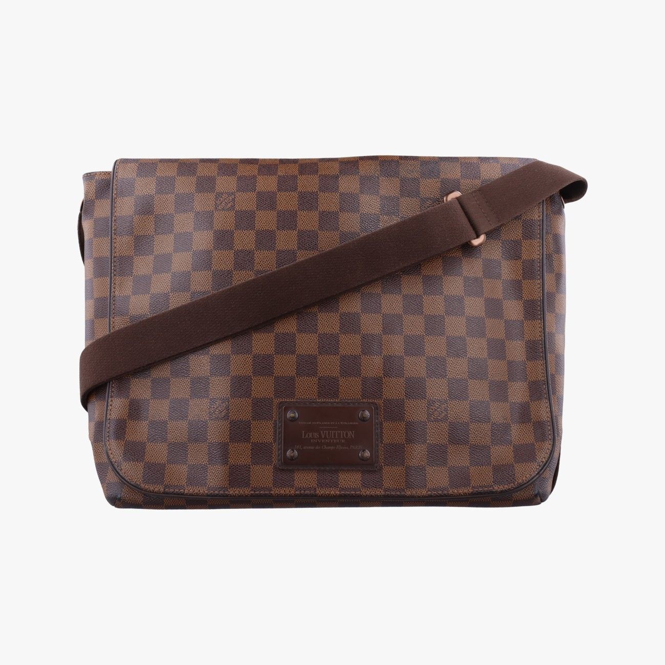 ルイヴィトンLouis VuittonブルックリンMM エベーヌ ダミエキャンバス N 51211 CA 4170