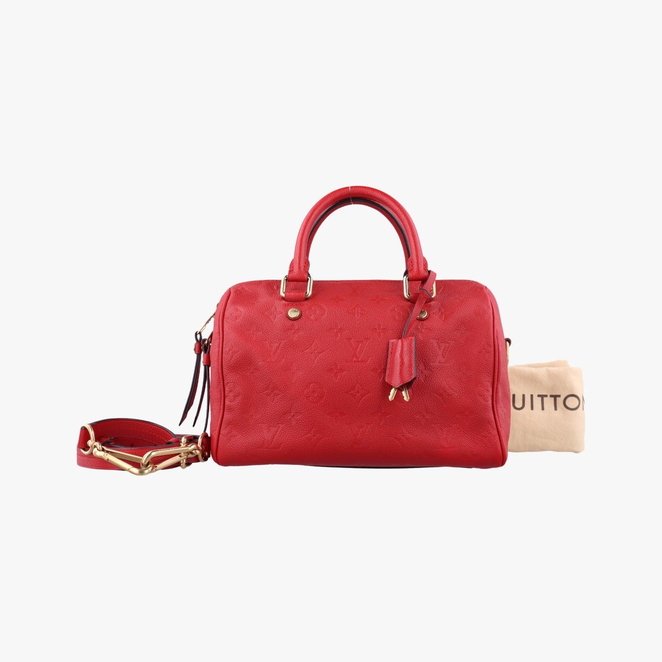 ルイヴィトンLouis Vuittonスピーディバンドリエール25 スリーズ モノグラム アンプラント Ｍ42399 DU 2135