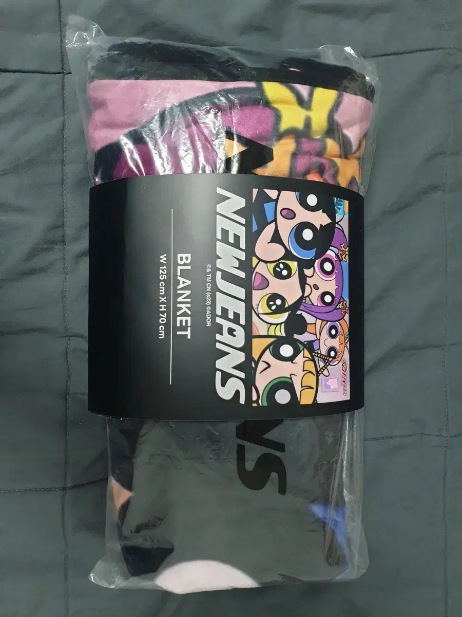 NewJeans ニュージーンズ ブランケット パワーパフガールズ NewJeans（ニュージーンズ・ニュジ）パワーパフガールズ ブランケット
