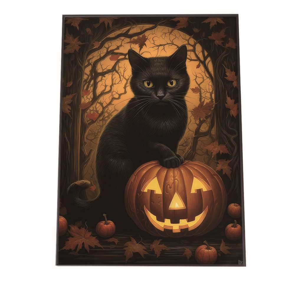B3サイズ（約36x51cm）】【si-poster-328】ハロウィン ハロウィーン