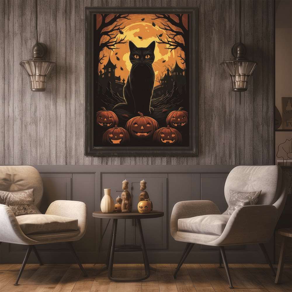 A1サイズ（約59x84cm）】【si-poster-336】ハロウィン ハロウィーン