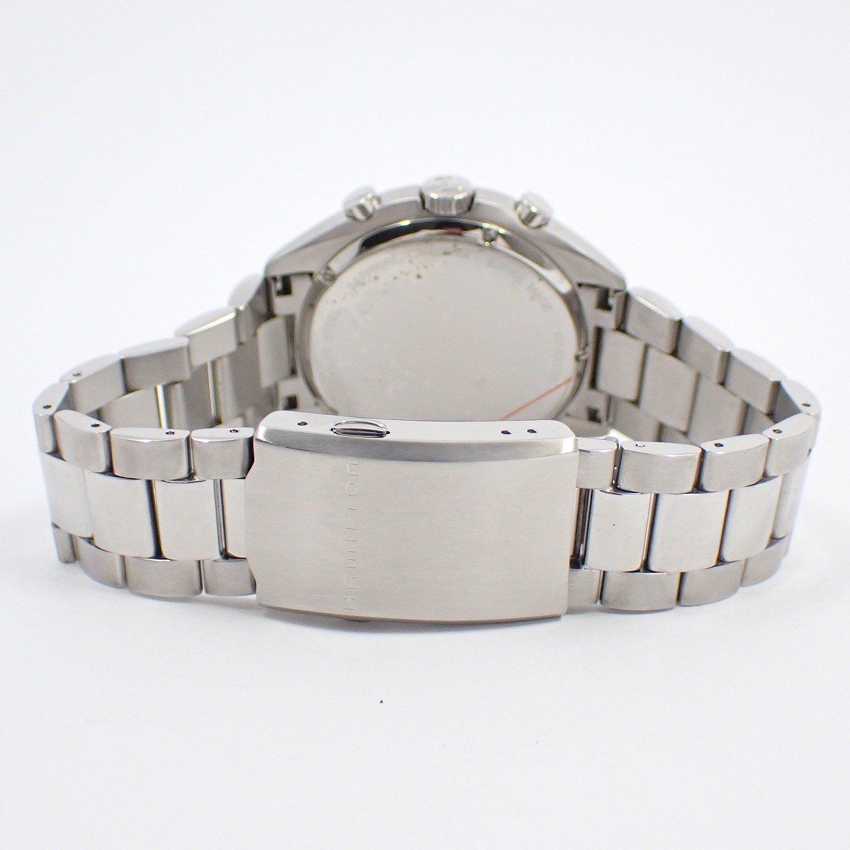  ハミルトン カーキ パイロット パイオニア クロノグラフ クォーツ メンズ 腕時計 SSベルト 腕時計(クォーツ) 腕時計(アナログ)